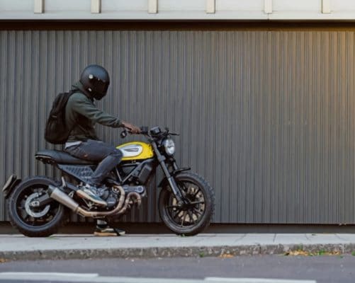 Black And Yellow Motorcycle paint by numbers