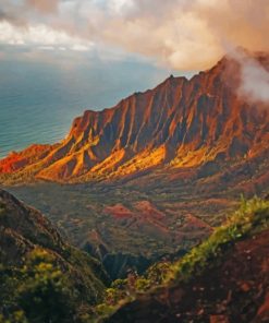 Nā Pali Coast State Park Painting By Numbers