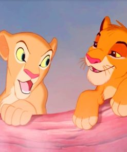 Nala And Kiara paint by numbers