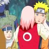 Sakura Hugs Naruto paint by numbers