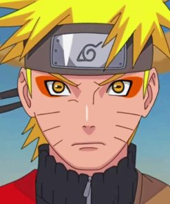 Naruto Uzumaki painting by numbers