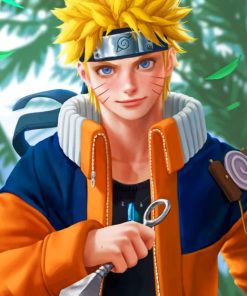 Naruto Uzumaki paint by numbers