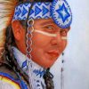 Native American Closeup paint by numbers