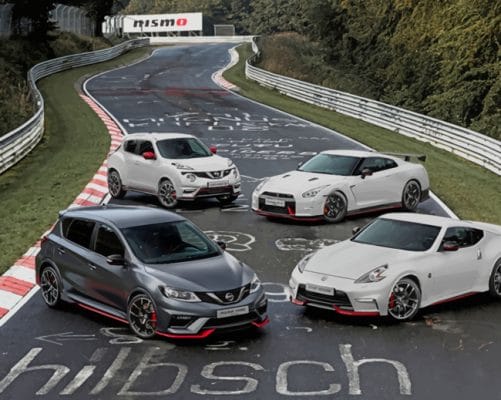 Nissan Cars Collection paint by numbers