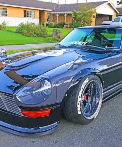 Costumed Nissan Fairlady paint by numbers