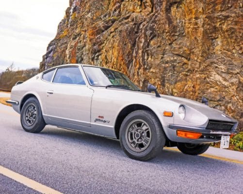 Nissan Fairlady paint by numbers