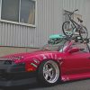 BMX On Nissan Silvia paint by numbers