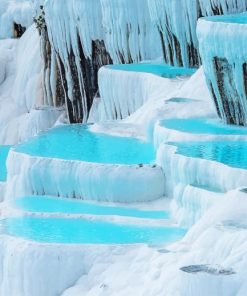 Pamukkale Turkey painting by numbers