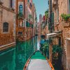Italian Blue Canal paint by numbers