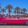 Classical Pink Convertible paint by numbers