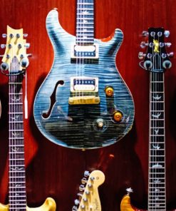 PRS Guitars Hanged On The Wall paint by numbers