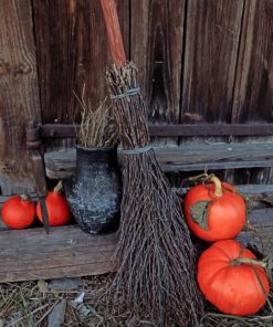 Pumpkins Halloween painting by numbers