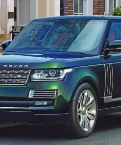 Range Rover In The Street paint by numbers