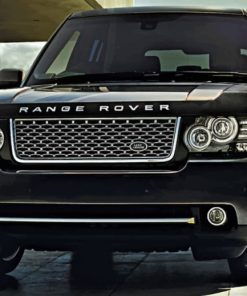 Black Range Rover paint by numbers