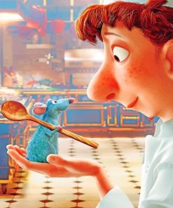 ratatouille movie paint by numbers