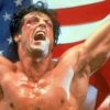 Rocky Balboa And The American Flag paint by numbers