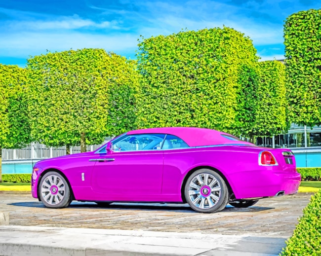 Rolls-Royce Dawn painting by numbers