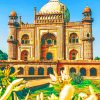 Safdarjung Tomb India paint by numbers