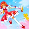 Sakura Cardcaptor Character paint by numbers