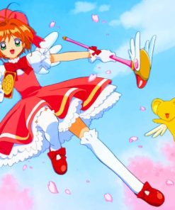 Sakura Cardcaptor Character paint by numbers