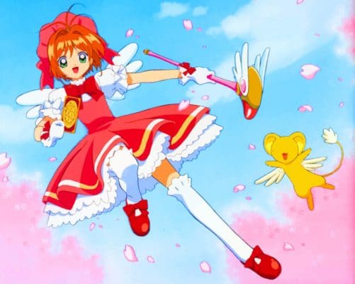 Sakura Cardcaptor Character paint by numbers