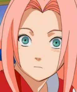 Sakura Haruno Close Up paint by numbers