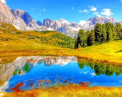 Scenic View paint by numbers