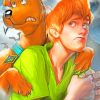 Scooby Doo And Shaggy paint by numbers