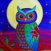 Beautiful Painting Of Owl Beautiful Painting Of Owl painting by numbers