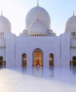 Sheikh Zayed Mosque painting by numbers