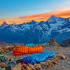 Sleeping Up The Mountains paint by numbers