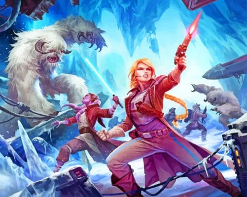 Star Wars Return To Hoth painting by numbers