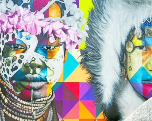 Street Art In Miami paint by numbers