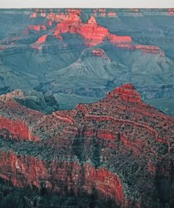 Sunset On Arizona Canyon paint by numbers