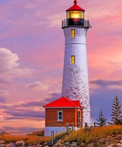 The Light House painting by numbers