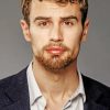 Theo James painting by numbers