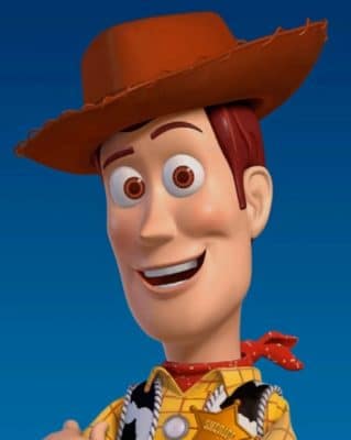 Toy Story Cartoon Movie painting by numbers