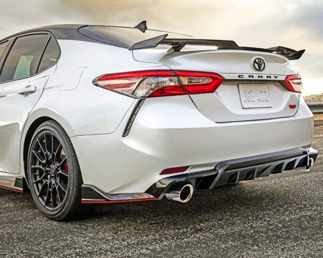 Toyoto Camry Trd painting by numbers