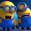 Two Laughing Minions painting by numbers
