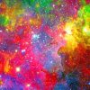 Colorful Universe paint by numbers