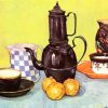 Van Gogh's Tea Table paint by numbers