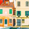 Venice Houses painting by numbers