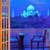 View Of Taj Mahal From Oberoi paint by numbers