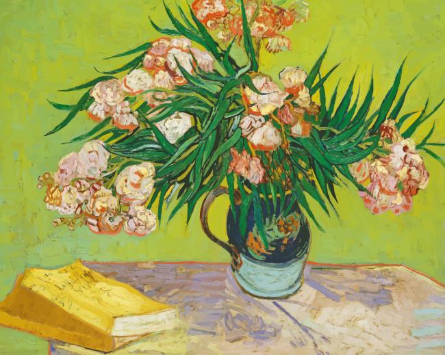 Van Gogh's Flower Vase paint by numbers
