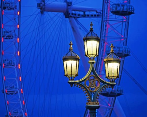 Westminster Bridge painting by numbers
