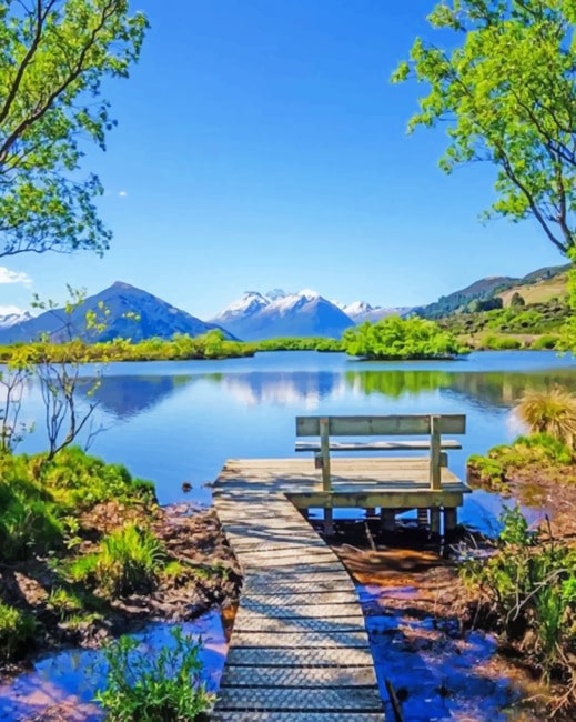 Wonderful Nature painting by numbers