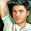 Zac Efron paint by numbers