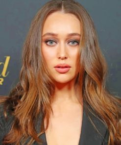 Alycia Debnam paint by numbers