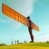 Angel Of The North Sculpture paint by numbers