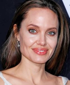 Angelina Jolie paint By Number